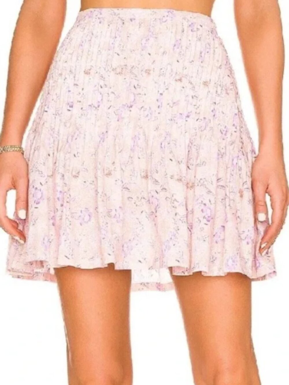 ACACIA Sen Cotton Skirt in Dahlia